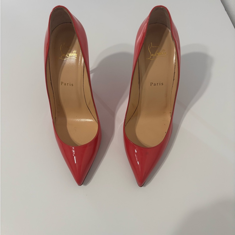 Christian Louboutin Pink Patent Heels